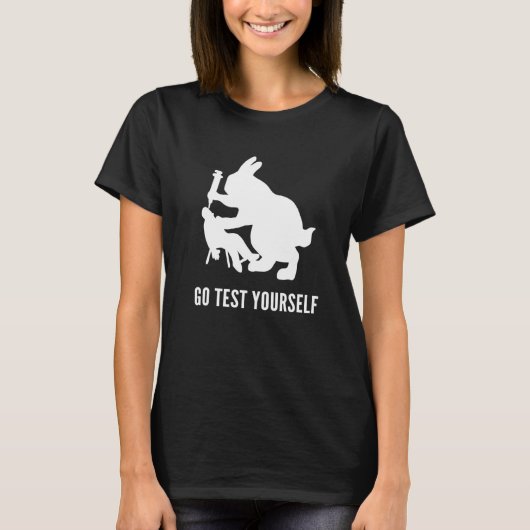 Go Test Yourself Zoologist T-Shirt (Vorderseite)