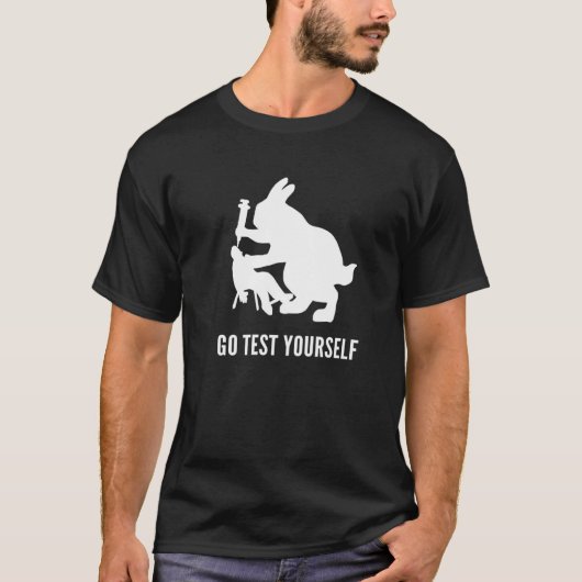 Go Test Yourself Zoologist T-Shirt (Vorderseite)