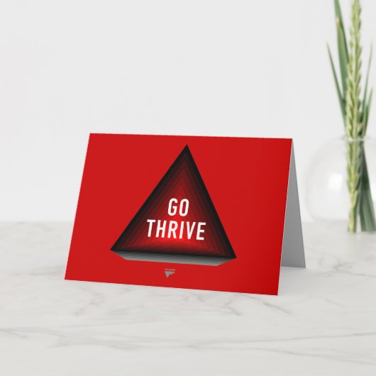 GO THRIVE & INSPIRIER - Trendium authentisch Karte (Vorderseite)