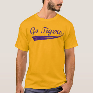 Go Tigers Vintag (Lila) T-Shirt