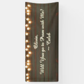  Go to Prom with Me | Romantic Promposal Banner (Vertikal)