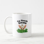 Go Touch Grass Kaffeetasse (Links)