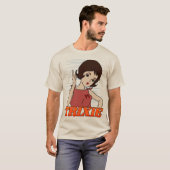 Go Trixie Go! - Comic für Retro-Speed-Racer-Cartoo T-Shirt (Vorne ganz)