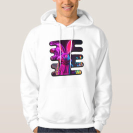 Go Urban mit Neon Kash Kaninchen Hoodie