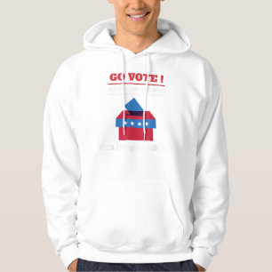 Go Vote Machen Sie einen Unterschied San Diego Hoodie