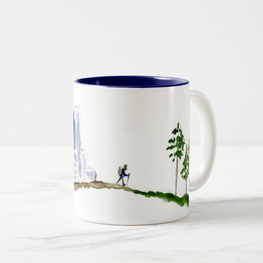 Go Wandern Tasse (VorderseiteRechts)