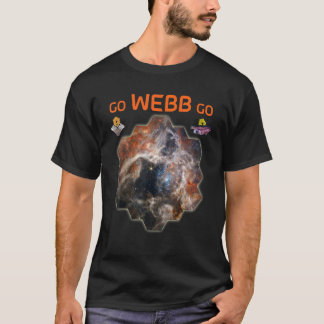 GO WEBB GO Webb-Weltraumteleskop Neue Tarantel N T-Shirt