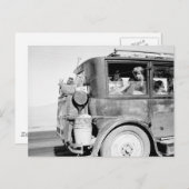 Go West Young Family, 1936 Postkarte (Vorne/Hinten)