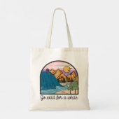Go Wild Adventure Camping Tote Bag Tragetasche (Rückseite)