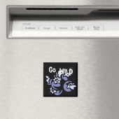 Go Wild Blueberry Fruit Magnet (In Situ (Geschirrspüler))