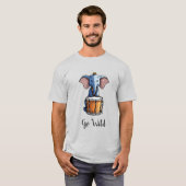 Go Wild Elephant T Shirt (Vorne ganz)