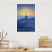 Go Windsurfing Travel Poster (Küche)