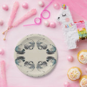 Go With the Flow - Acrylic Pouring Pappteller (Party)