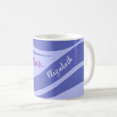 "Go with the Flow" Ocean Serenity Tasse (VorderseiteRechts)