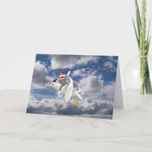 Go your own way Weihnachtskarte Feiertagskarte (Vorderseite)