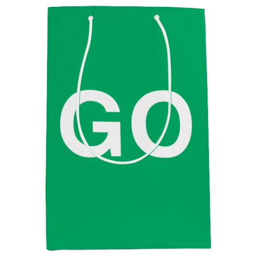 Go-Zeichen Mittlere Geschenktüte (Vorderseite)