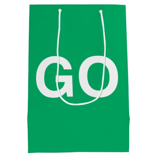 Go-Zeichen Mittlere Geschenktüte (Rückseite)