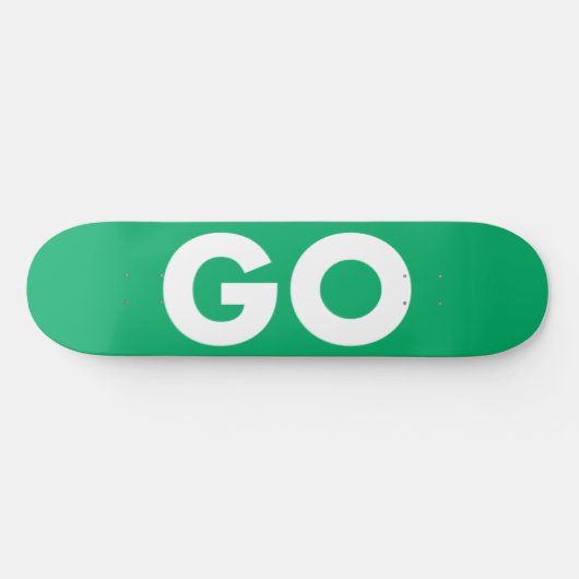 Go-Zeichen Skateboard (Horizontal)