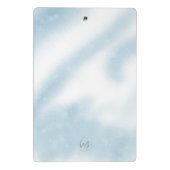 Go-Zwischenablage S gelassen | Frau Blue Sky Mini Klemmbrett (Rückseite)