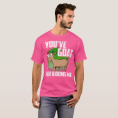 Goa Goat Punny T-Shirt (Vorne ganz)