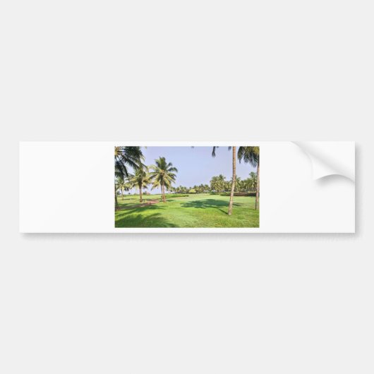 Goa India 2 Autoaufkleber (Vorne)