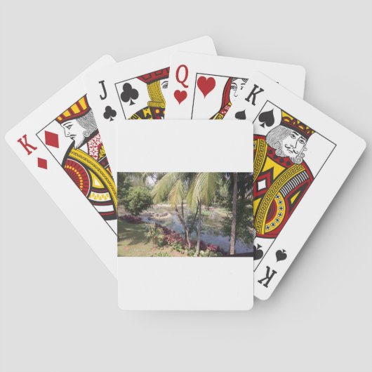 Goa India Garden Spielkarten (Rückseite)