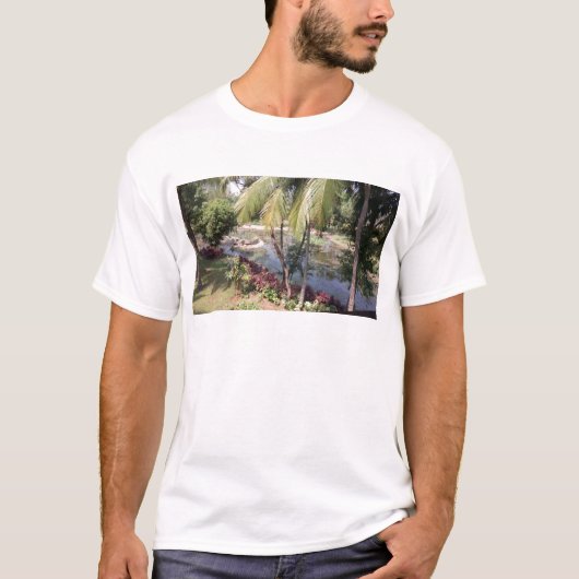 Goa India Garden T-Shirt (Vorderseite)