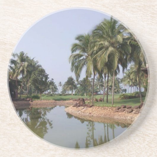 Goa India Getränkeuntersetzer (Vorne)