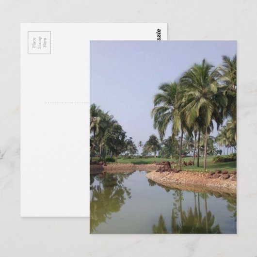 Goa India Postkarte (Vorne/Hinten)