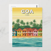 Goa India Postkarte (Vorne/Hinten)