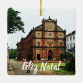 Goa India Vacation Weihnachtsschmuck (Rückseite)