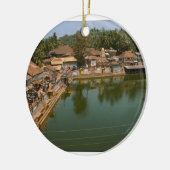 GOA INDIEN ASIEN KERAMIK ORNAMENT (Links)