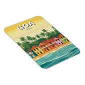 Goa Indien Magnet (Rechte Seite)