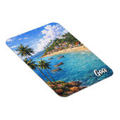 Goa Indien Magnet (Rechte Seite)