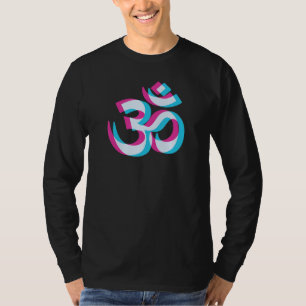 Goa Om Psytrance Rave Techno Trippy Edm Festival H T-Shirt