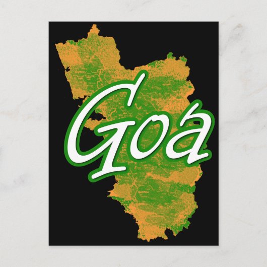 Goa Postkarte (Vorderseite)