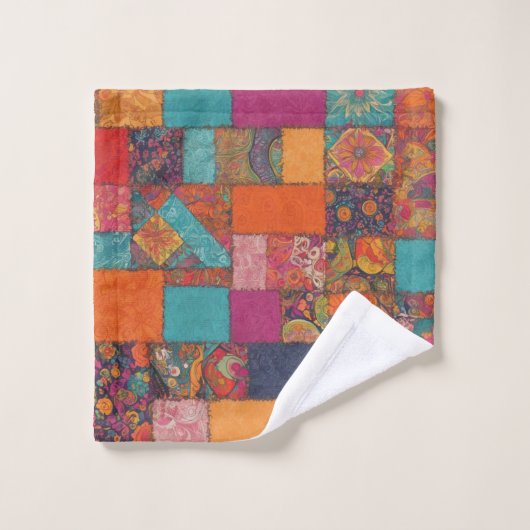 Goa Vibes Badhandtuch Set (Waschlappen)