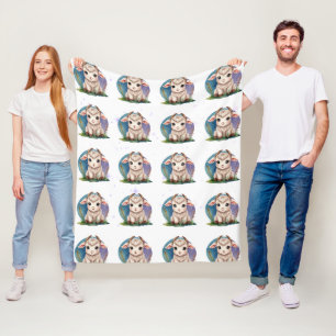 Goal Baby Niedlich Kawaii Pattern Fleecedecke