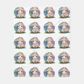 Goal Baby Niedlich Kawaii Pattern Fleecedecke (Vorderseite)