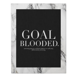 Goal Blooded ™ Wall Art Künstlicher Leinwanddruck