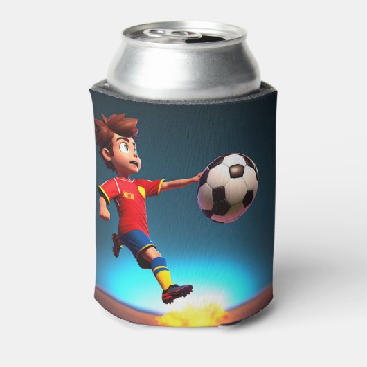 "Goal Bound: The Animated Boy's Perfect Kick" Dosenkühler (Kanne Rückseite)