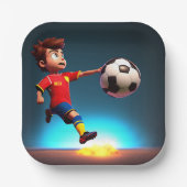 "Goal Bound: The Animated Boy's Perfect Kick" Pappteller (Vorderseite)