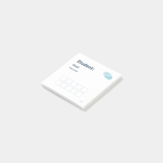 Goal Data  Sticky Notes Post-it Klebezettel (angewinkelt)