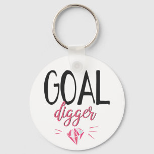 Goal Digger, Motivated Girl Schlüsselanhänger
