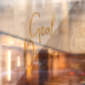 Goal Digger Speck Fensteraufkleber (Blatt 2)