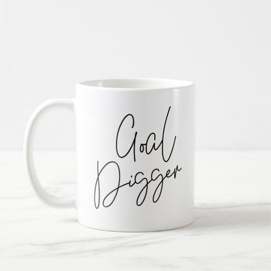 Goal Digger-Tasse Kaffeetasse (Links)