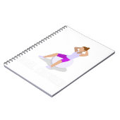 Goal Digger Woman Gym Notizblock (Linke Seite)