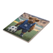 "Goal-Getter: Eine Hochlandkuh für Fußball verklei Fliese (Seite)