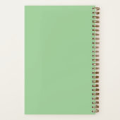 'Goal Getter' Frischgrünes Gras Journal Geschenk Notizblock (Rückseite)