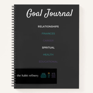 Goal Journal Notizblock